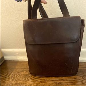 Armani Exchange Leather backpack